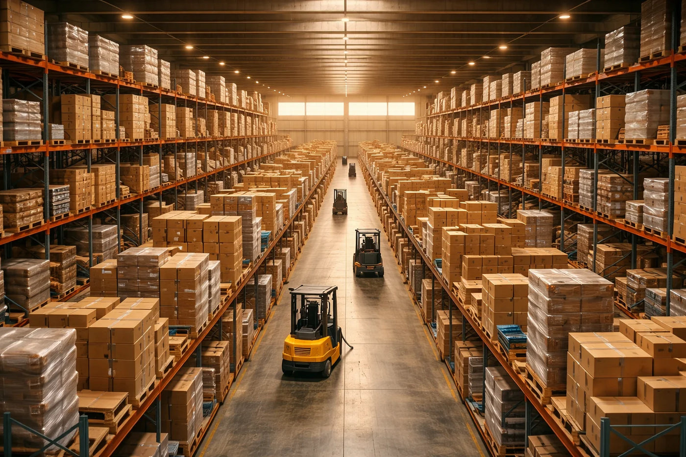 Warehouse with PureNova inventory