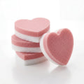 Pink Heart Sponges (Set of 4)