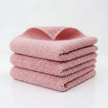 Pink Microfiber Towels (Set of 3)
