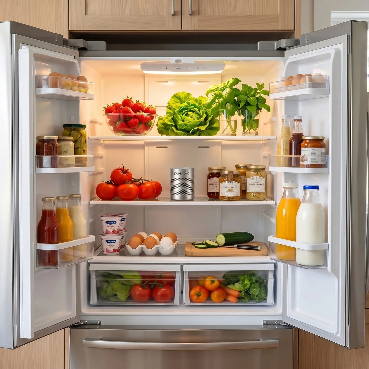 PureNova in test fridge week 3